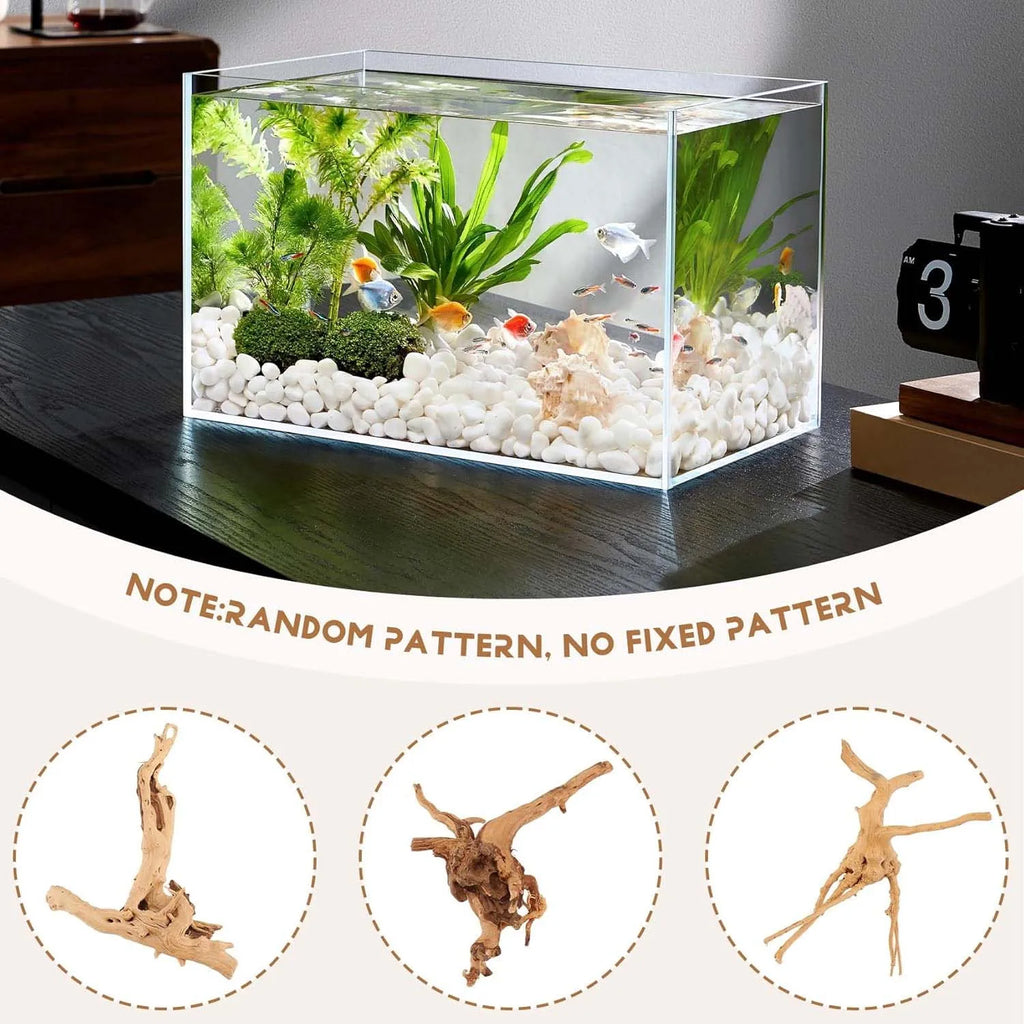 Natural Driftwood for Aquarium – Fish Tank & Reptile Decor Aquarium Driftwood Zpaxo