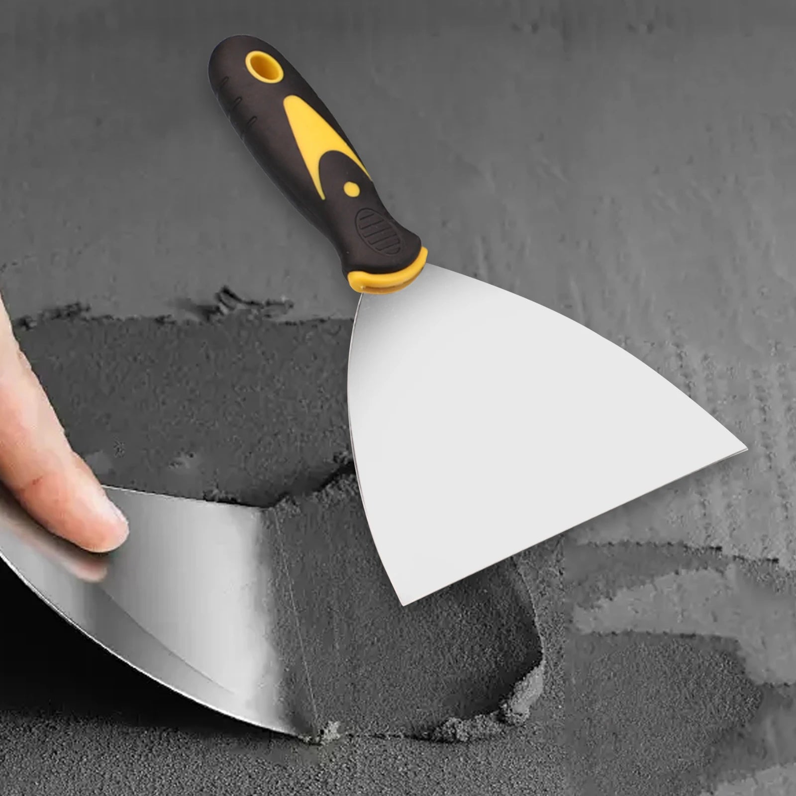 Stainless Steel Putty Knife 1–6 Inch | Drywall Spatula Tool Putty Knife Spatula Zpaxo