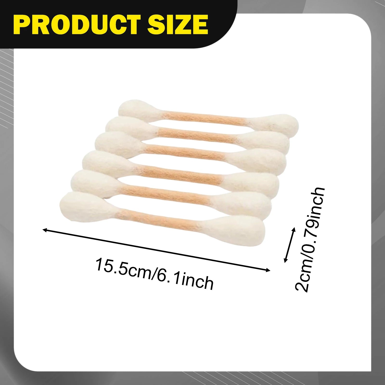 6pcs Cat Swabs Cat Toy for Indoor Cats Kittens Entertainment Cute Interactive Toy Exercise and Play Wood Cotton Pet Supplies Zpaxo 6PCS Beige
