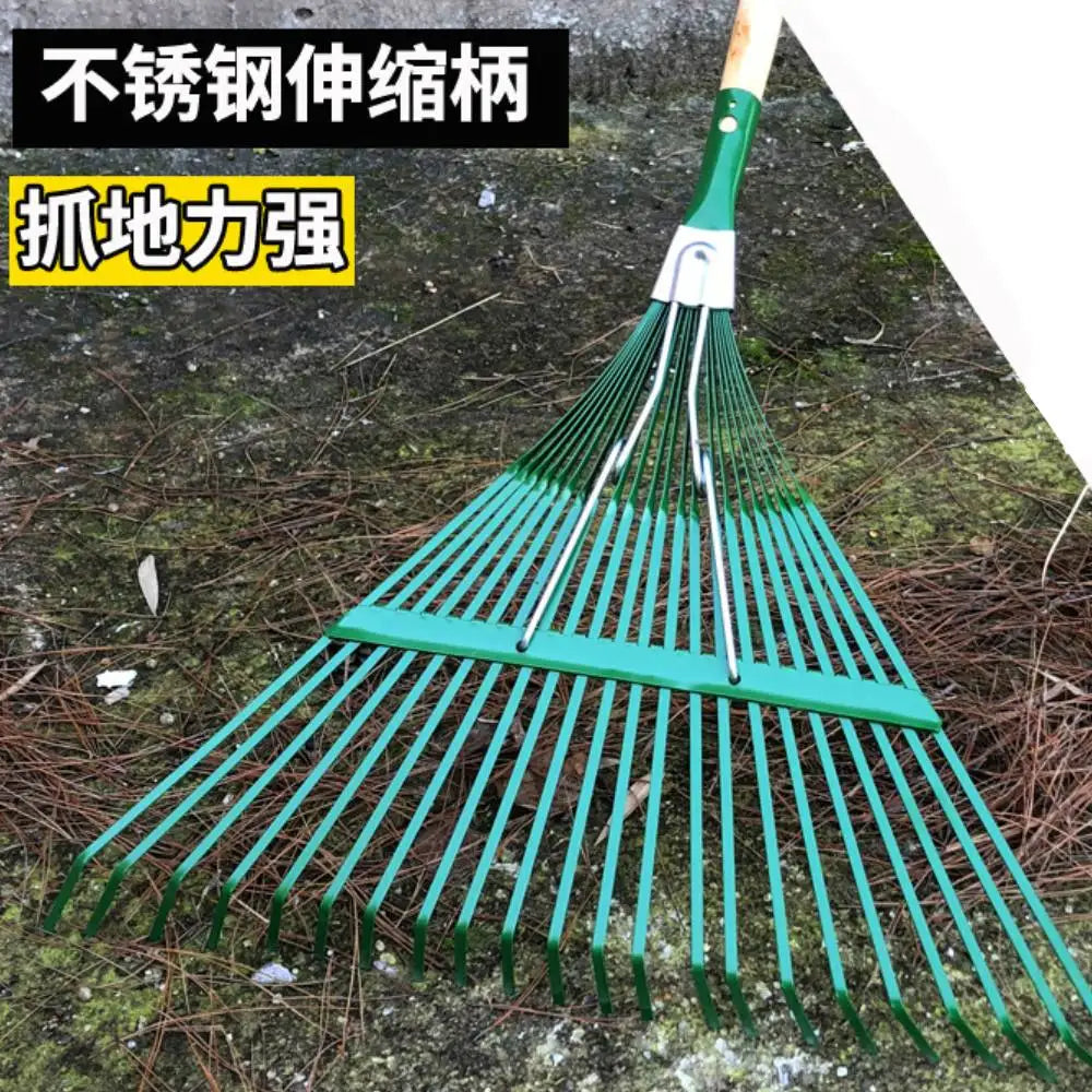 Garden Rake Head Only Landscape Backyard Leaf Rake Head Hand Rake Head for Planting Picking Leaves Grass Clippings Shrub Weeding Zpaxo