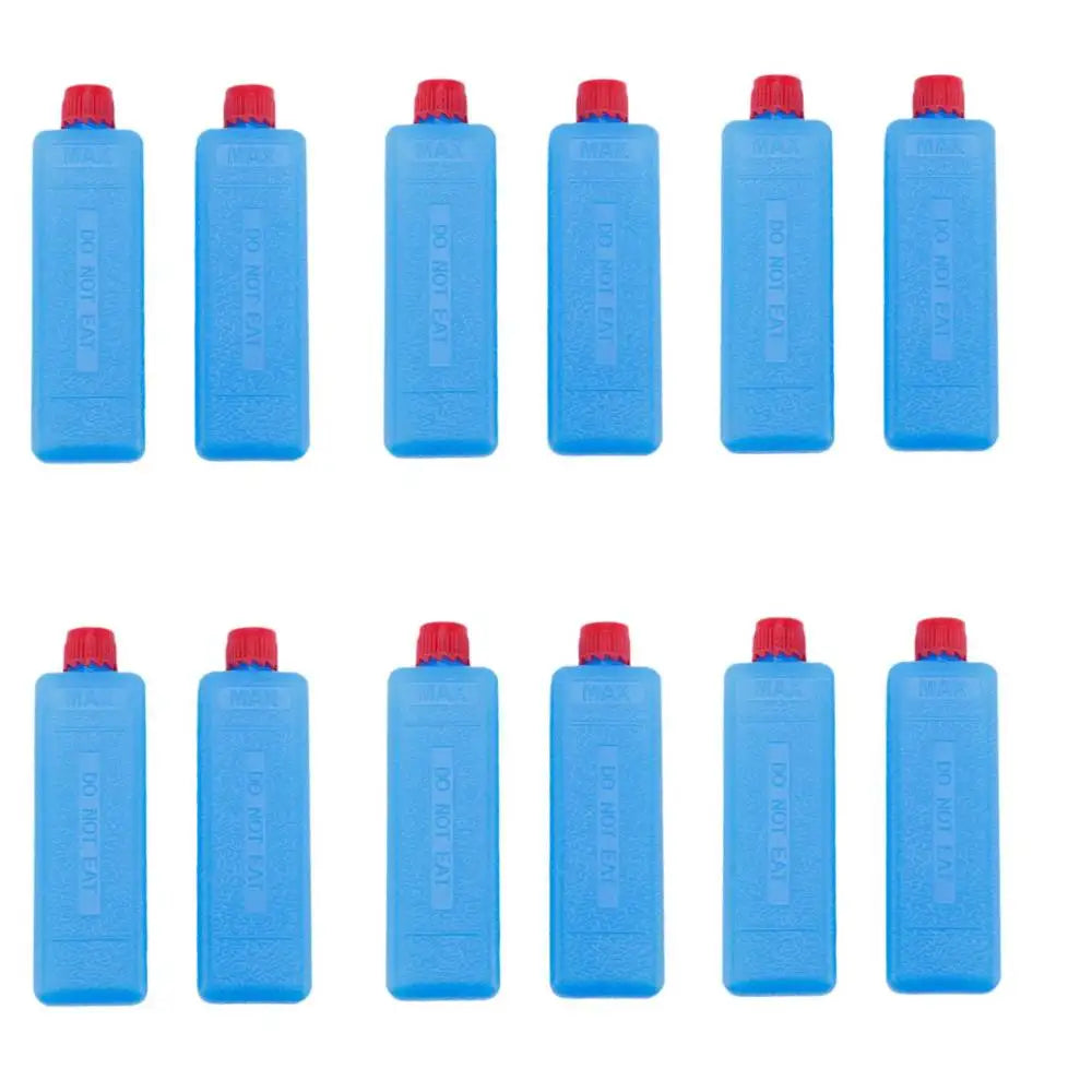 6-12PCS Ice Blocks Reusable Rectangular Ice Pack Freezer Packs for outdoor camping, picnics, barbecues, travel Cooling Ice Pack Zpaxo 12PCS 4x12.5cm