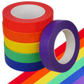 6-Roll Colorful Paper Masking Tape for Crafts, Scrapbooking & Labels Decorative Masking Tape Zpaxo 6rolls