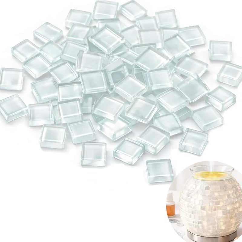 100pcs 1cm Glass Mosaic Tiles – Colorful DIY Craft Kit Glass Mosaic Tiles Zpaxo