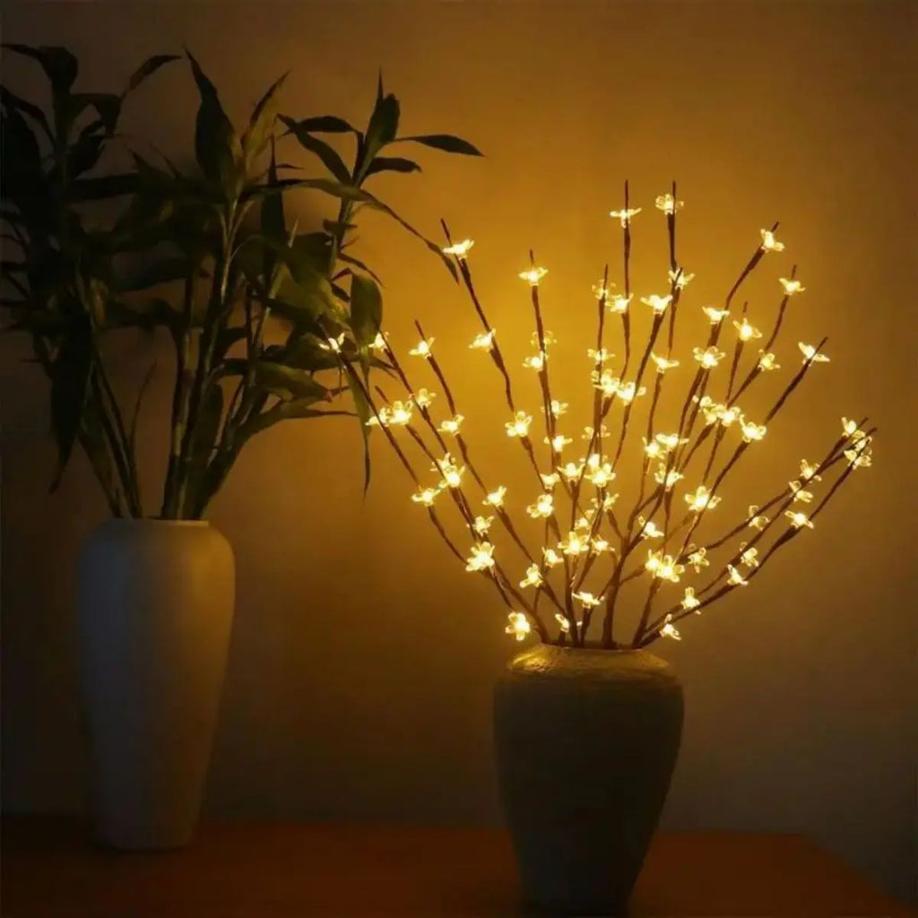 20 LED Cherry Blossom Tree Landscape Lights Wedding Birthday Zpaxo