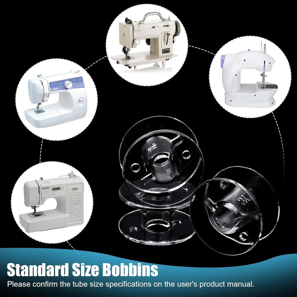 36-Grid Clear Bobbin & Thread Spool Storage Organizer Case Bobbin Storage Organizer Zpaxo