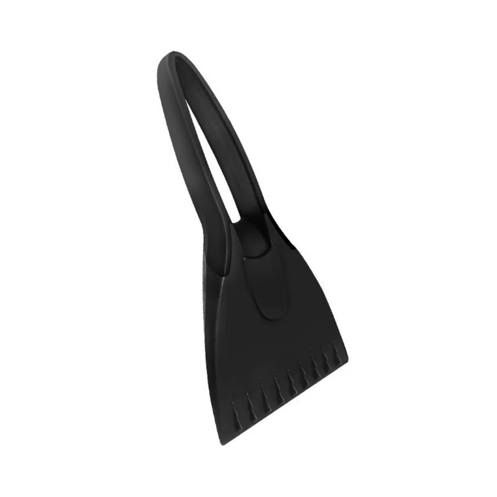 Silicone Car Deice Maker Ice Shovel Snow Soft-handled Scraper Winter Zpaxo black