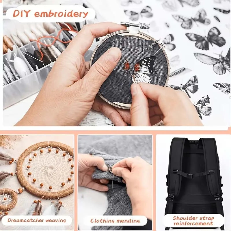Embroidery Sewing Machine Bobbins for Brother, 90WT Class 15 Plastic Size A SA156 60S/2 Prewound Bobbins, 25pcs Thread Bob Zpaxo
