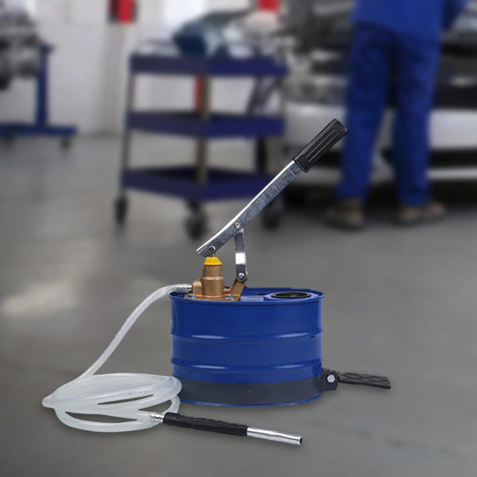 5L Oil Filling Barrel Crank Gearbox Oil Filler 5L Thickened Manual Oil Pump Filler for Vehicle Transmission Oil Filling Pump Zpaxo