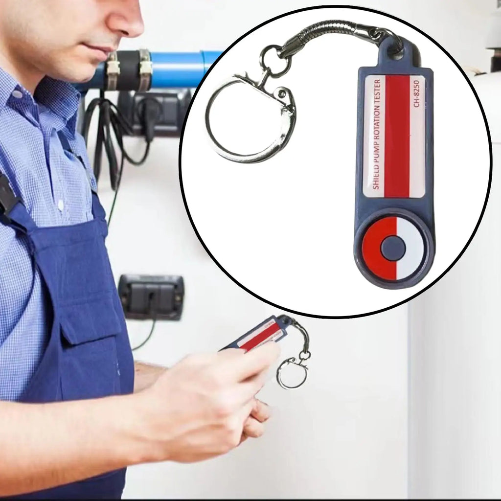 Solenoid Tester Valve Check Tool Built-in Indicator Rotation Tester and AC Detector Solenoid Magnet Tool to Detects AC Fields Zpaxo