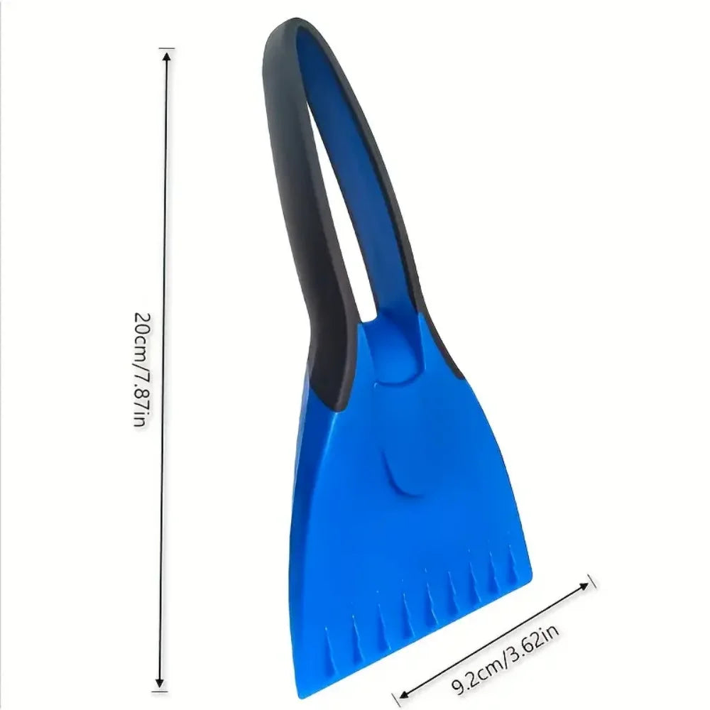 Silicone Car Deice Maker Ice Shovel Snow Soft-handled Scraper Winter Zpaxo