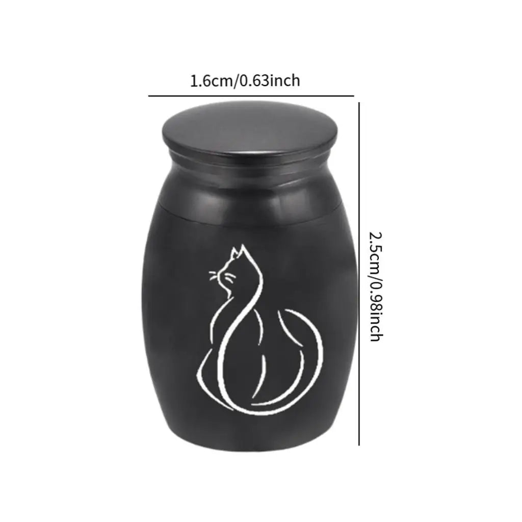 Pet Ash Urn Supplies Funeral Cremation Memorial Urns Stainless Steel Zpaxo