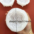 3D Peony Flower Silicone Mold – Candle, Soap, Clay & Cake Silicone Craft Mold Zpaxo 1pc