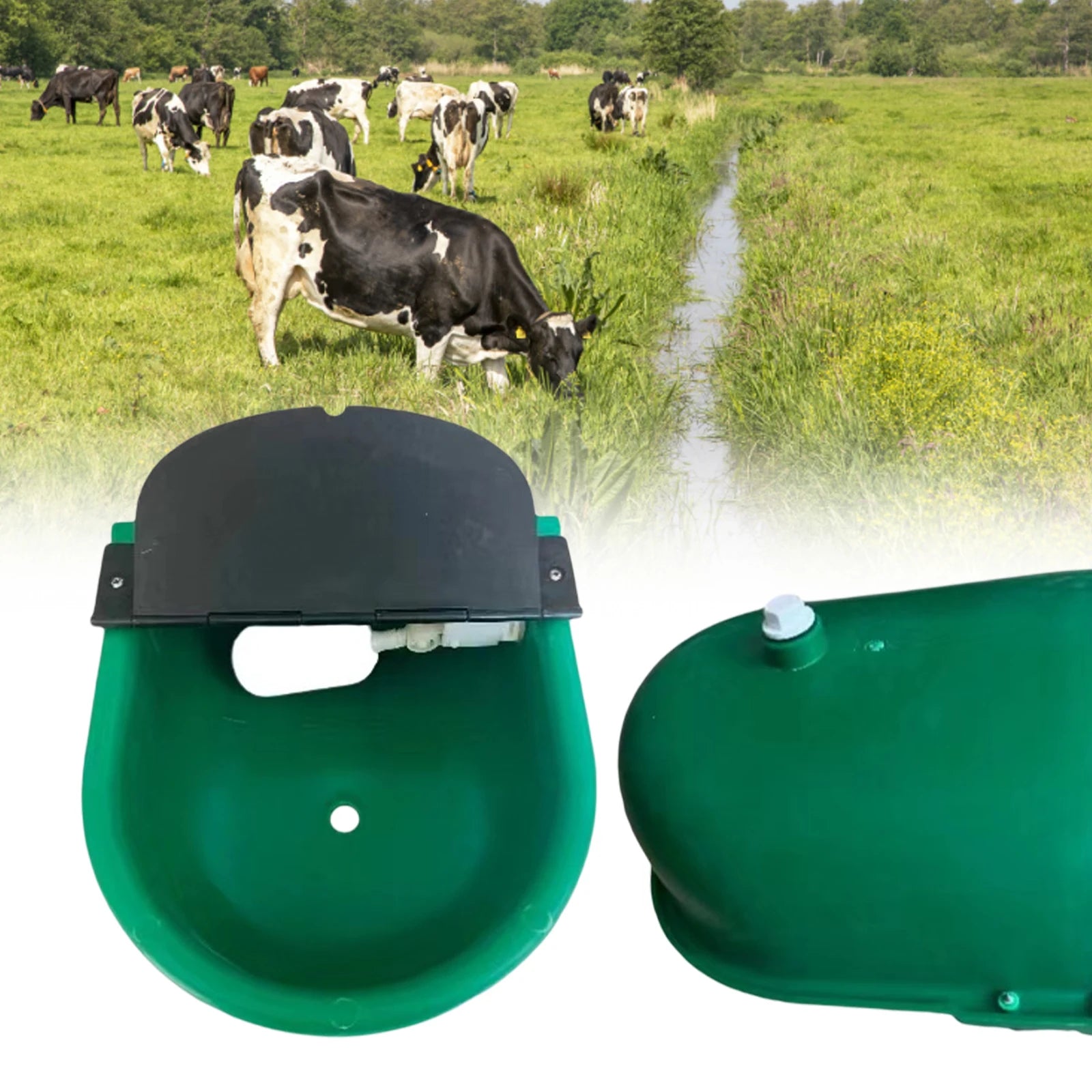Automatic Water Bowl Cow Sheep Drinking Water Bowl Farm Animals Water Feeder for Piglet Goats Calves Cattle Dog Wateing Tool Zpaxo