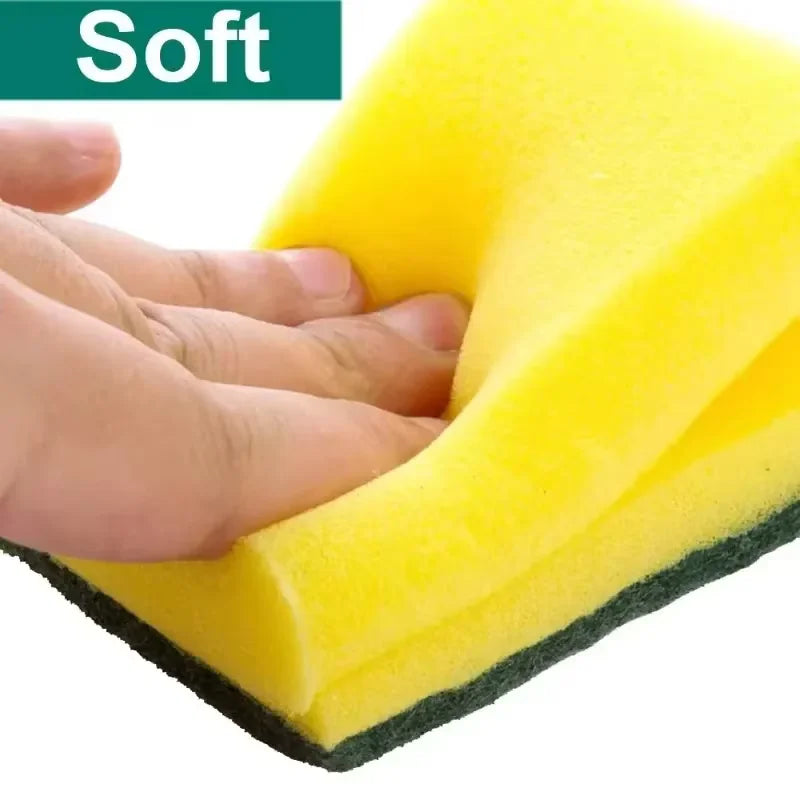 Double-Sided Sponge Scourers – Kitchen Scrub Pads (5-30 Pack) Kitchen Scrub Sponge Zpaxo