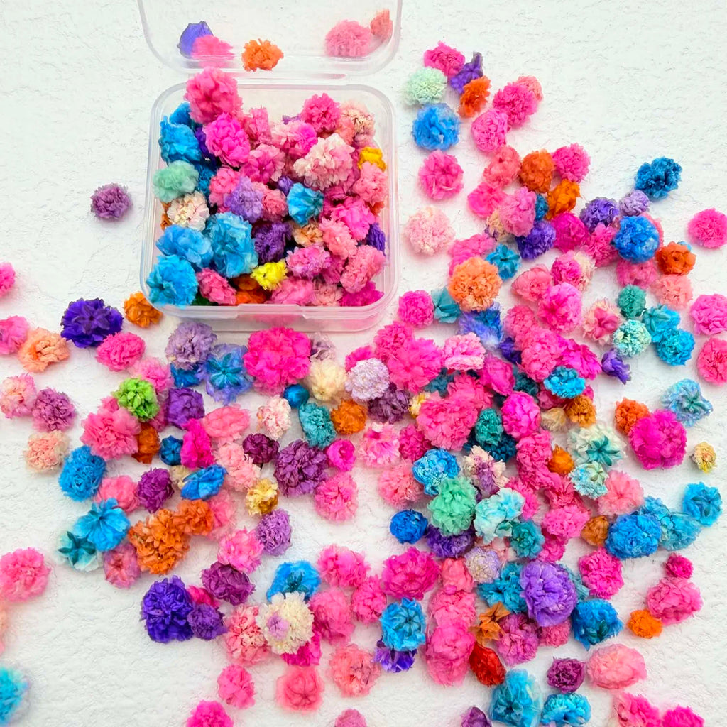 Small Craft Flowers for Nails, Resin, Jewelry & Candle Making Craft Flower Embellishments Zpaxo