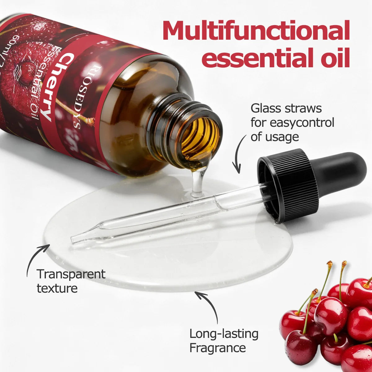 CHERRY ESSENTIAL OIL Has Deep Nourishing Moisturizing Effects Making Zpaxo