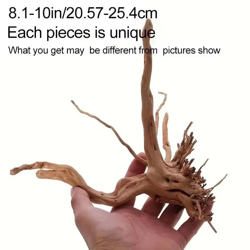 Driftwood Cuckoo Root Aquarium Ornament | Fish Tank Decor 10–26cm Aquarium Ornament Zpaxo 20-25CM1PC