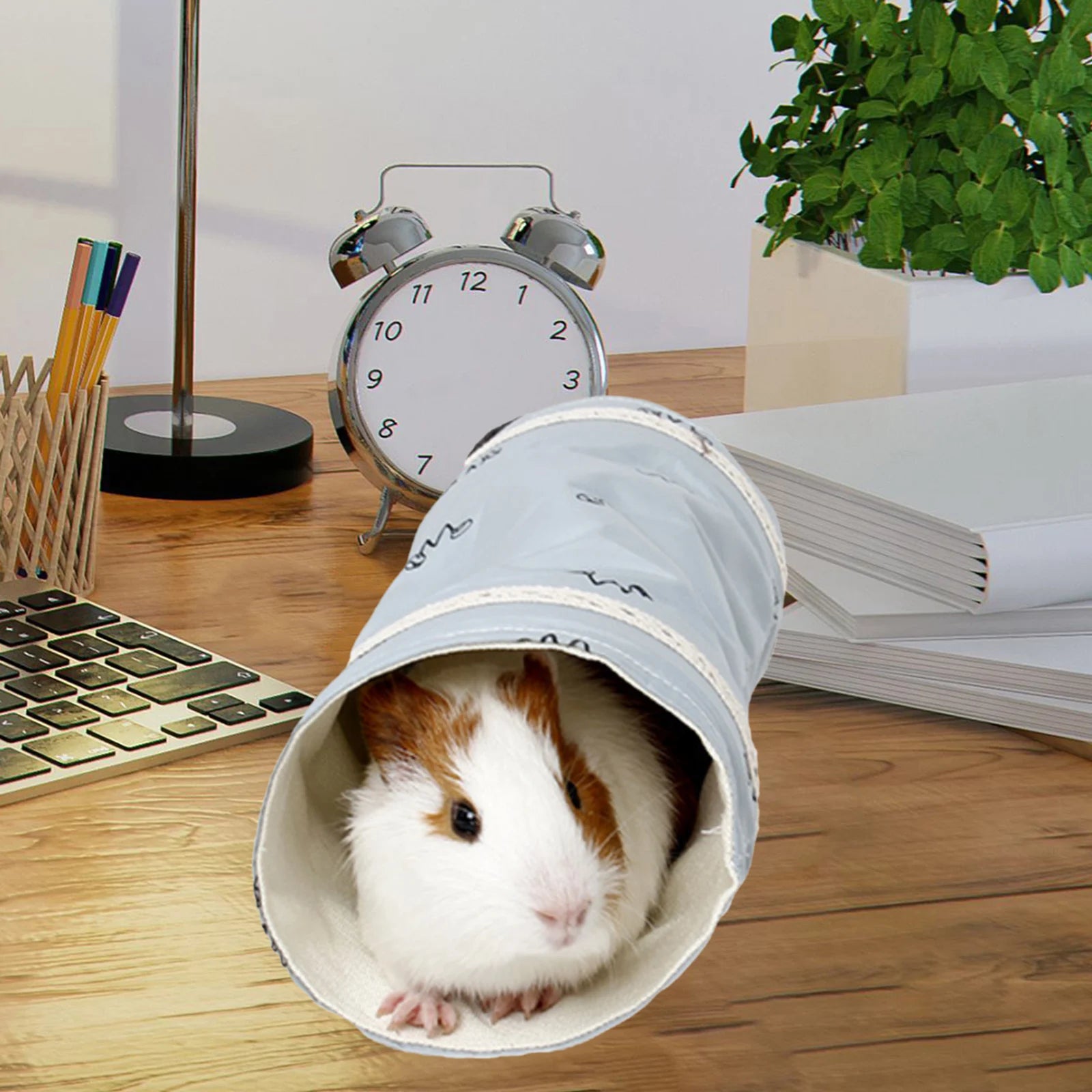 Mini Hamster Guinea Pig Tunnel 2-Way/3-Way Toy Pet Cages Hedgehog Tube House Cave Small Animals Rat Mouse Toy Pet Supplies Zpaxo