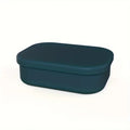Silicone Lunch Box Reusable Container Suitable Adults Safe Use Zpaxo Blue