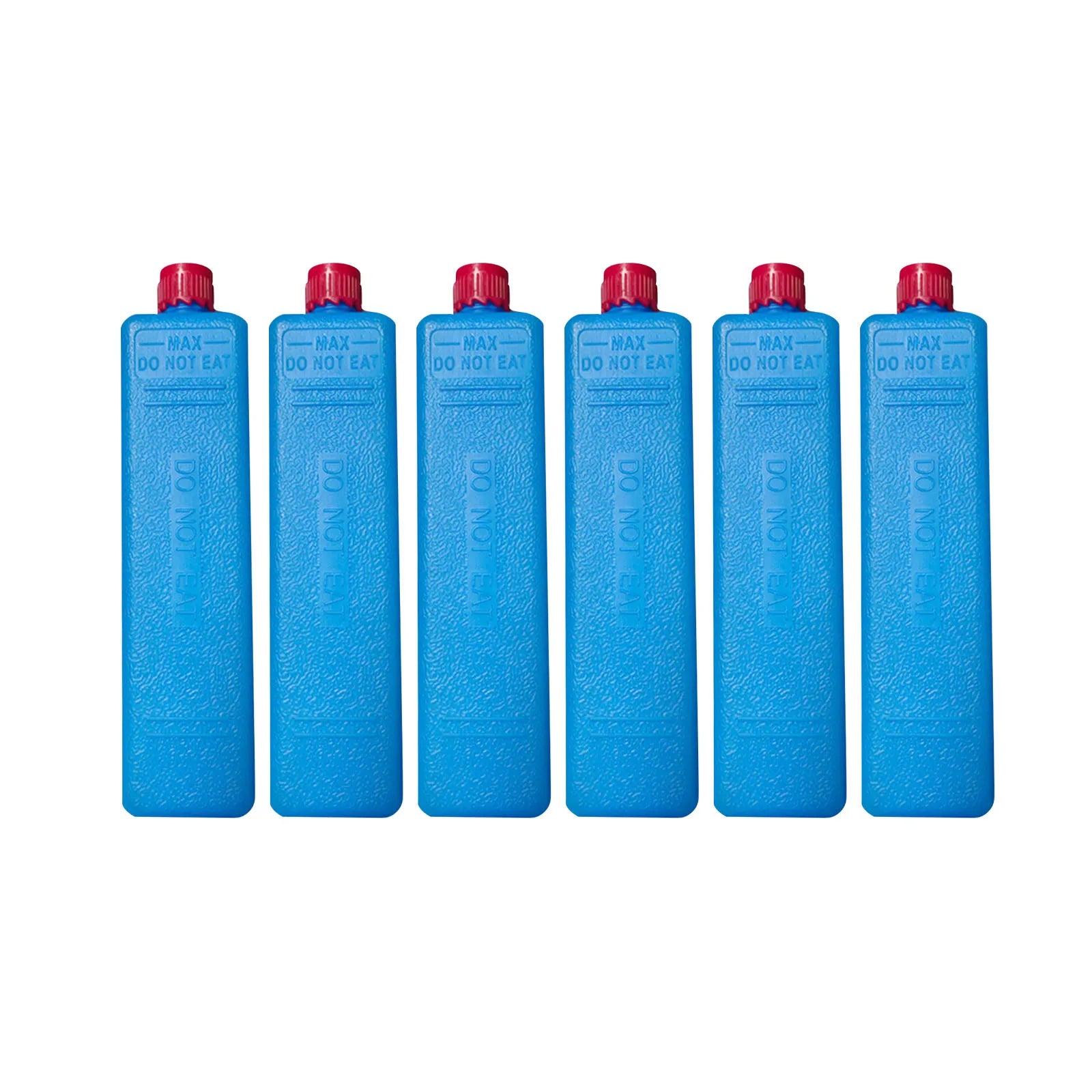 6-12PCS Ice Blocks Reusable Rectangular Ice Pack Freezer Packs for outdoor camping, picnics, barbecues, travel Cooling Ice Pack Zpaxo 6PCS 4x16cm