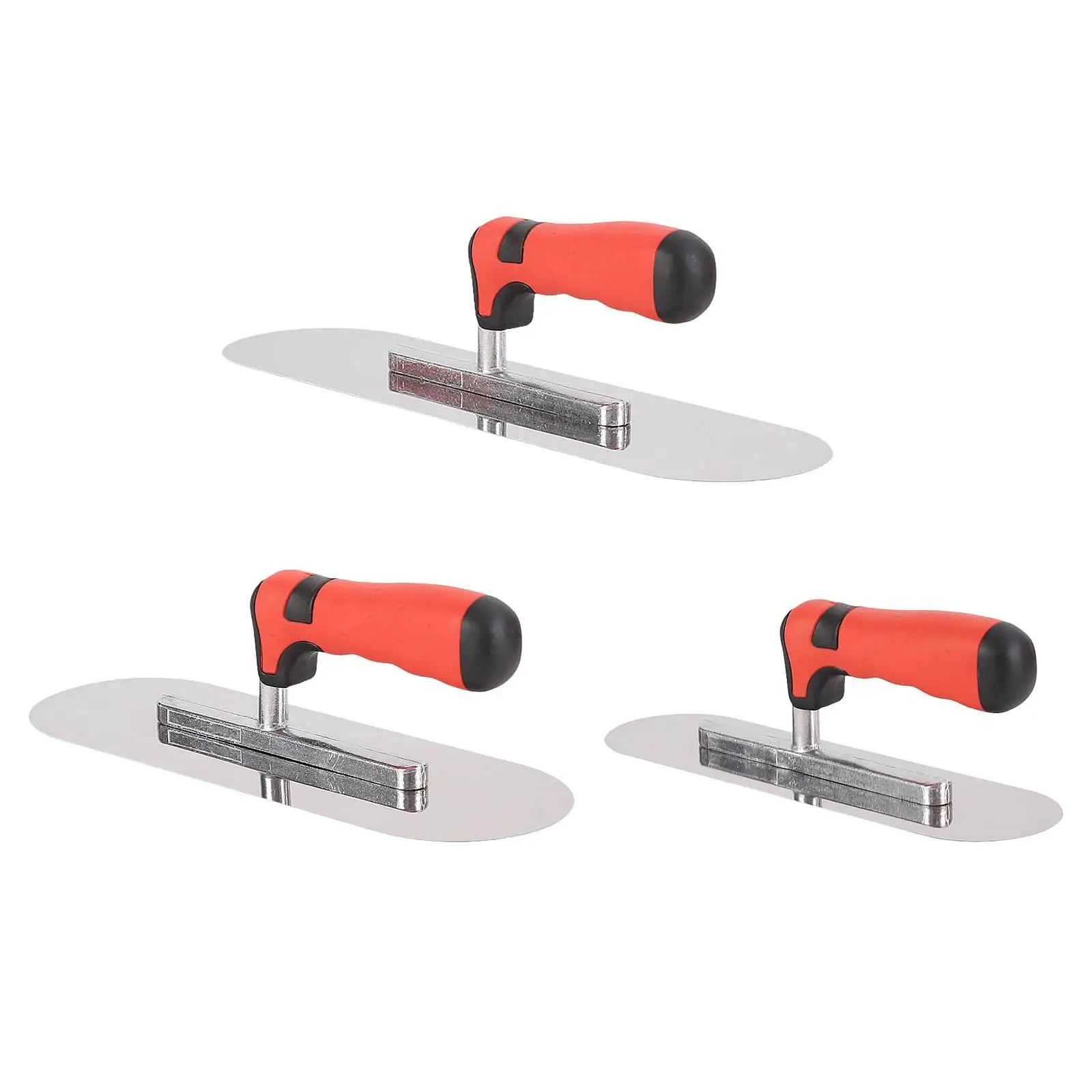 Stainless Steel Plastering Trowel for Drywall Plastering Construction Cement Tiling Scraping Concrete Flat Finishing Trowel Zpaxo