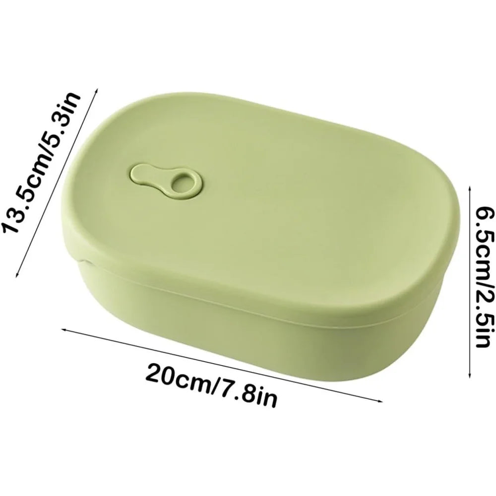 Silicone Food Storage Containers Pre-meal Preparation Microwave Zpaxo