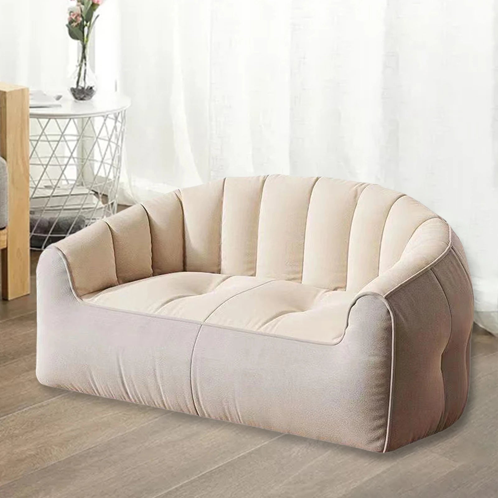 Lazy Sofa Soft Modern 2 Seater Furniture Small Couch Accent Chair Zpaxo