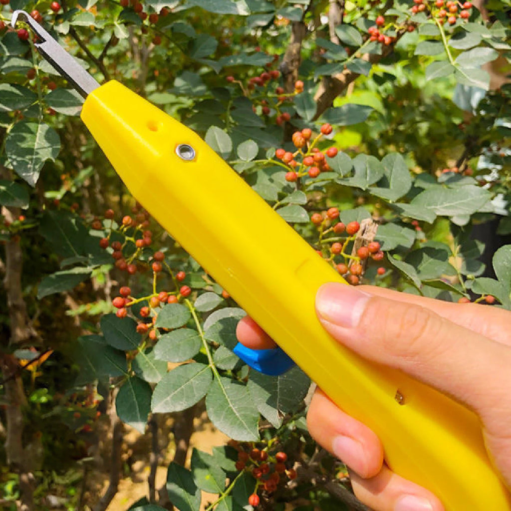 Handheld Pepper Scissors Pepper Picking Tool Portable Fruit Picking Tool for Garden Plant Chili Vegetable Fruit Pruning Picking Zpaxo