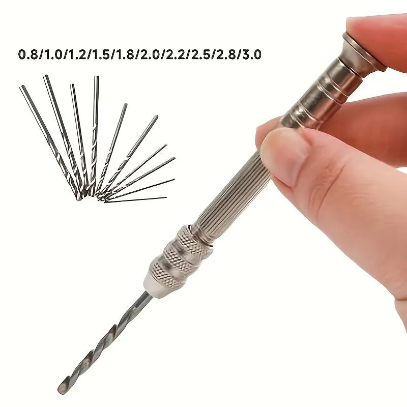 Wax Candle Drill Set 2pcs – 4-Head & 10 Bits for Crafting Candle Making Tool Zpaxo