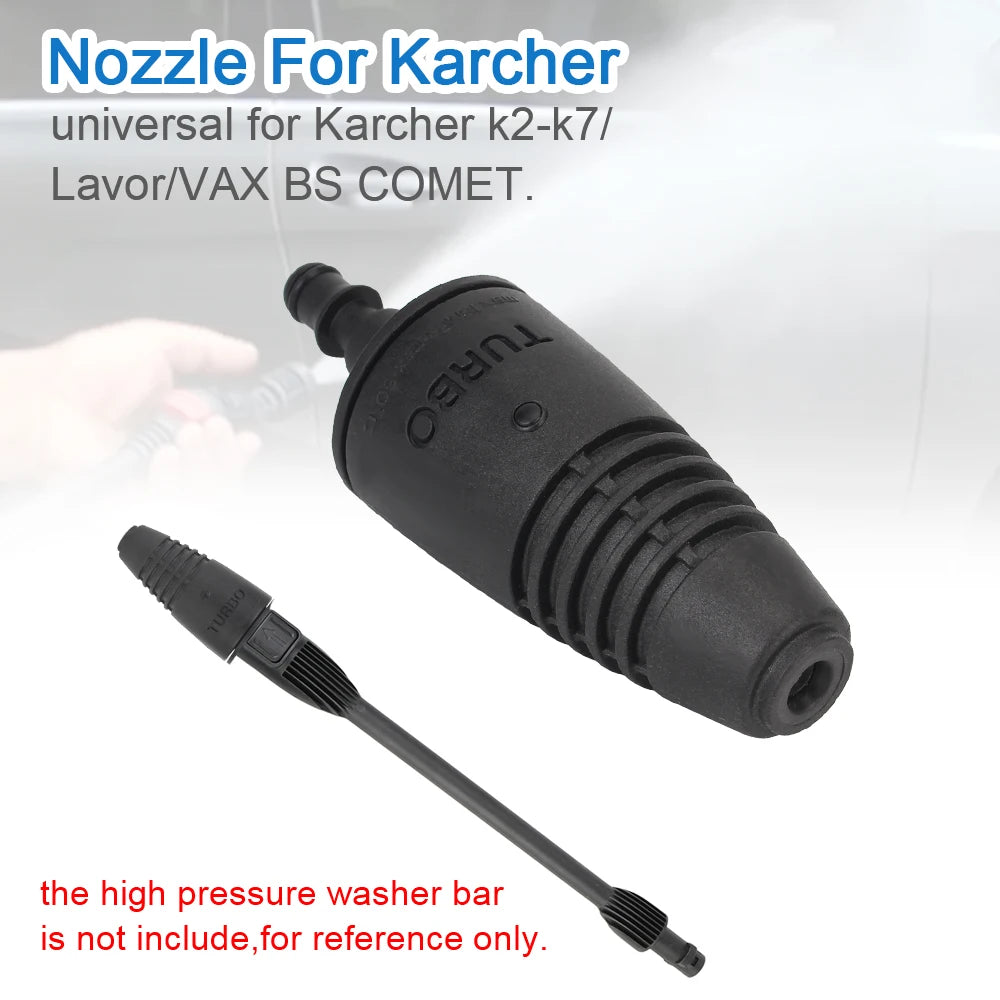 Spray for Karcher Lavor Comet VAX Turbo Nozzle Auto Accessories High Pressure Washer MAX 18Mpa Quick Realse Connector Car Wash Zpaxo