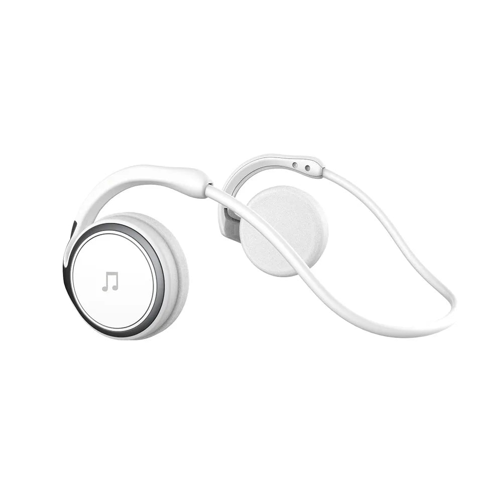 Wireless Headphones Sports Not Ear Bluetooth Earphones Mic Foldable
