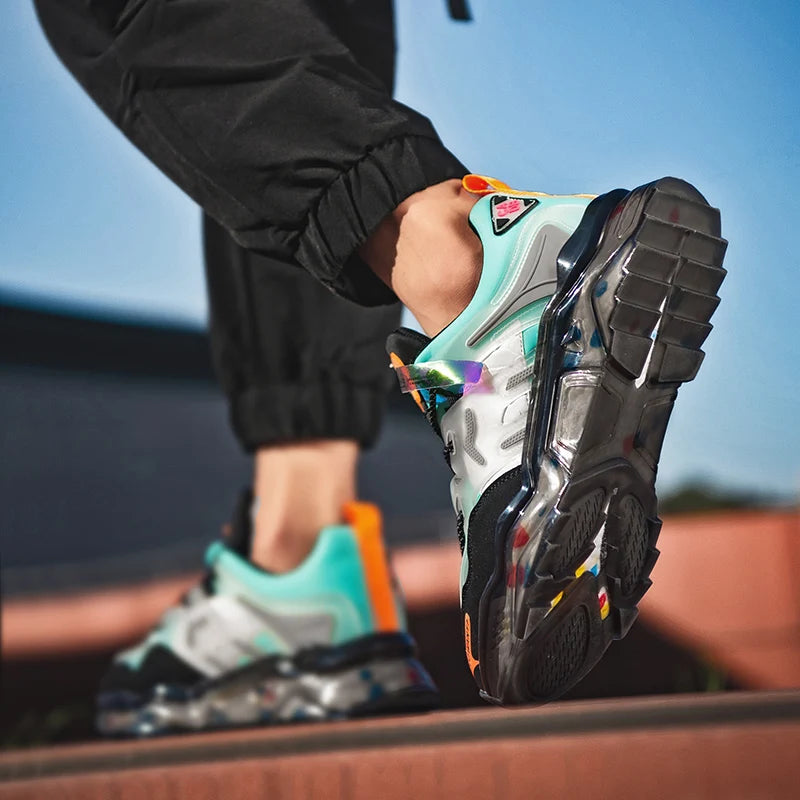 Shoes Men Sneakers Male Casual Mens Tenis Luxury Trainer Race Zpaxo