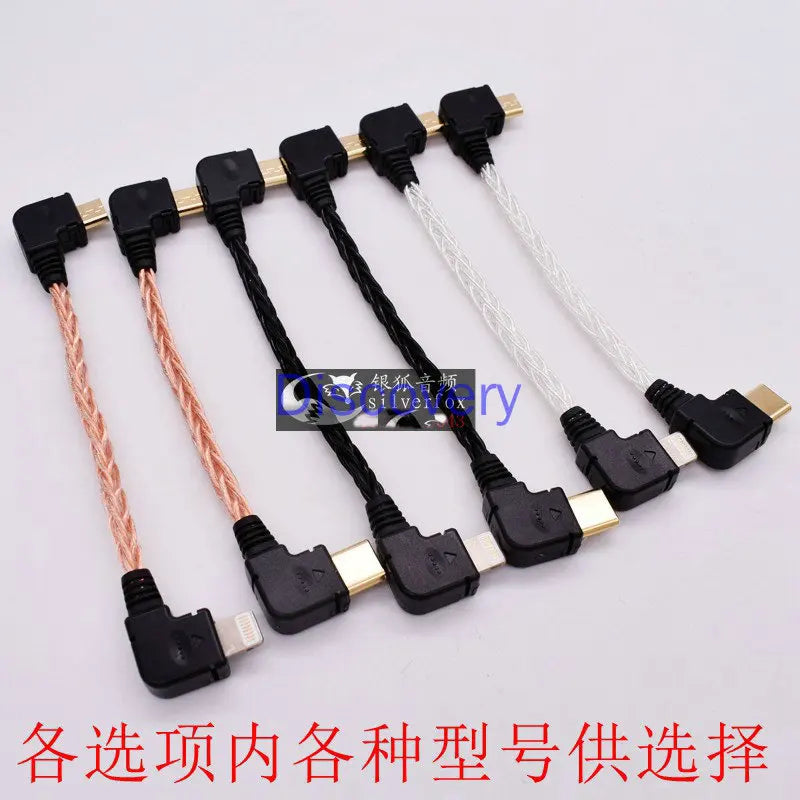 Lightning to Micro USB Apple to Android Connection PHA3/2A Mojo Hugo2 Decoding Cable Zpaxo