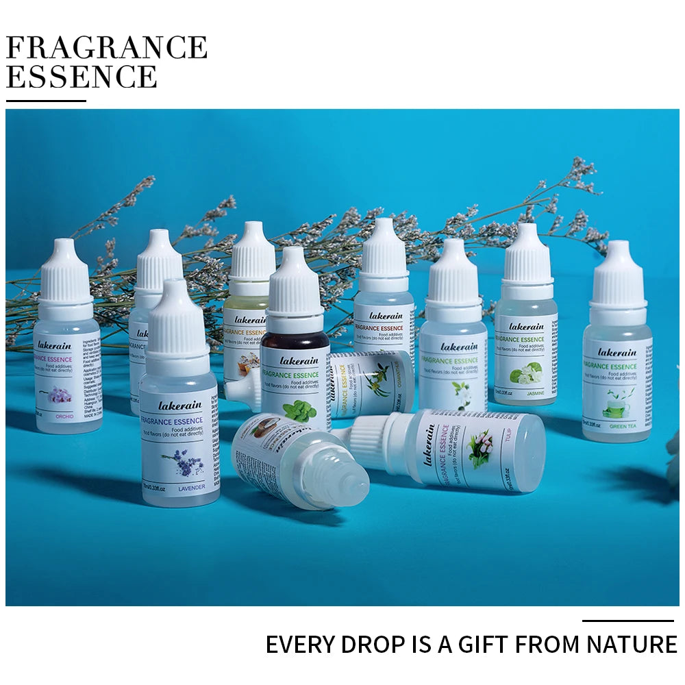 24Pcs Scents Natural Flavoring Oil Long Lasting Fragrance Essencei Oil for Lip Gloss DIY Lipgloss Base Gel Candle Soap Making Zpaxo
