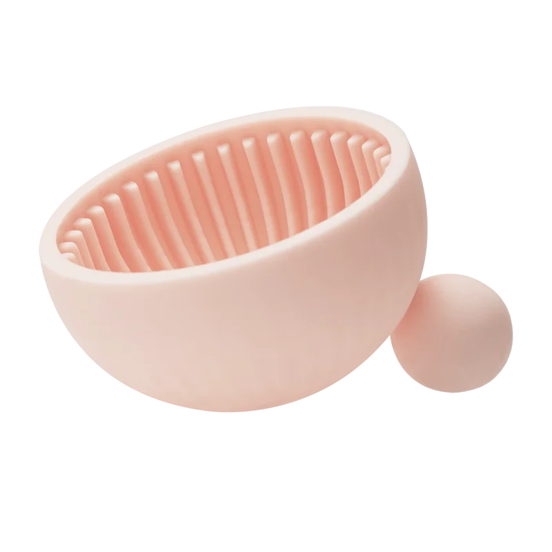 Silicone Makeup Brush Cleaner Bowl Foundation Makeup Brush Scrubber Board Pad Make Up Washing Brush Gel Cleaning Mat Hand Tools Zpaxo
