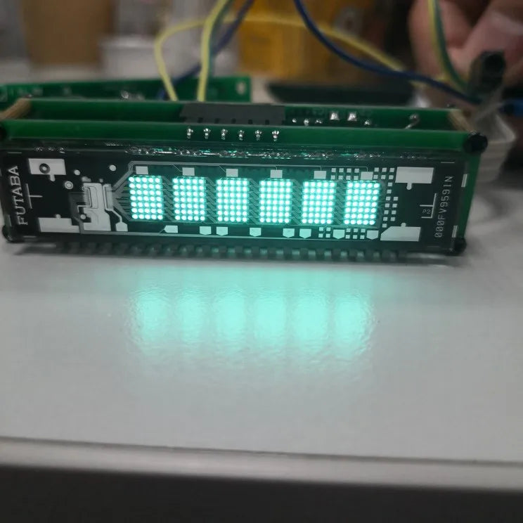 VFD Display Module, 6-bit Dot Matrix, Reverse Display Screen, Integrated Drive, Super Convenient Drive, Data Available Zpaxo Default Title