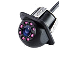 Hippcron Car Reverse Camera Rearview Infrared Night Vision 8 LED