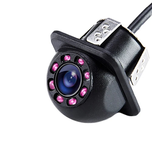 Hippcron Car Reverse Camera Rearview Infrared Night Vision 8 LED
