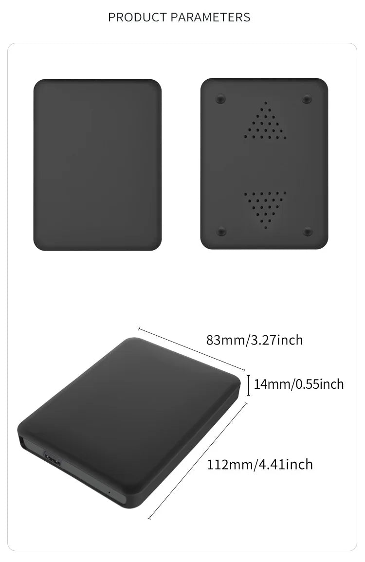 Portable Hard Drive Soft Silicone Cover Protect Sleeve skin 1-2TB Case for WD Elements SE Zpaxo