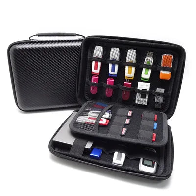 Hard Drive USB Flash Case Universial Portable Big Capacity Waterproof Zpaxo