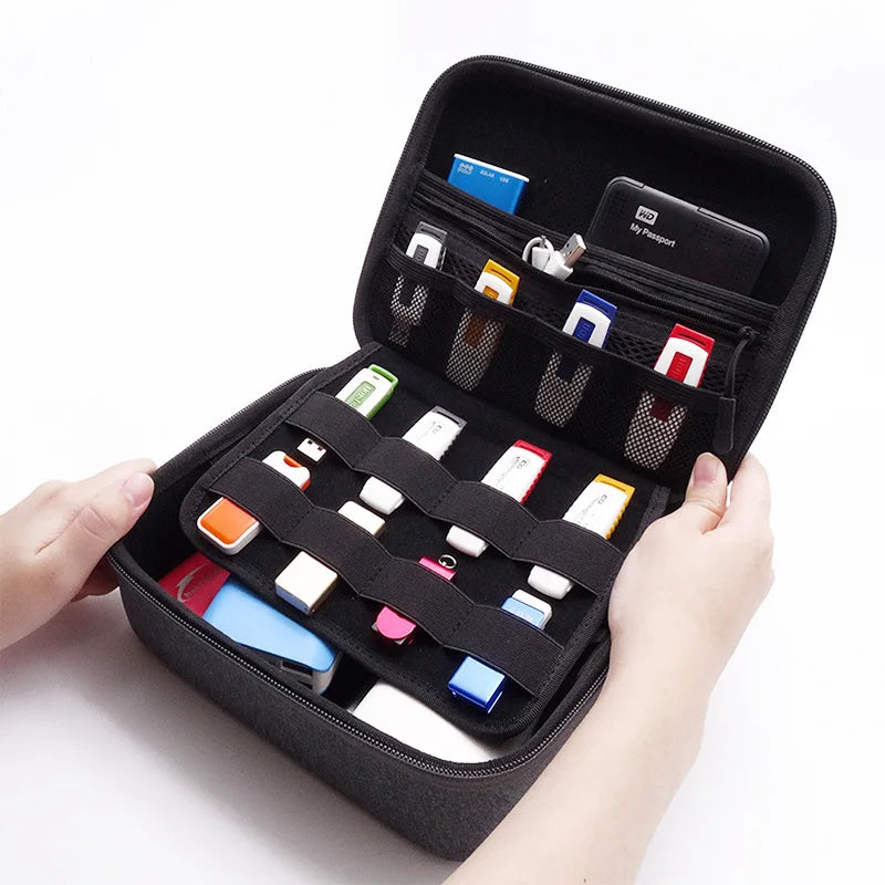 Large HDD Protect Bag External Desktop Hard Drive Power Bank USB Zpaxo
