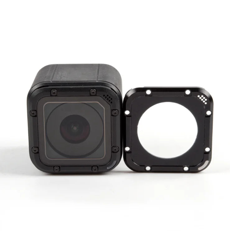 Black Durable Aluminum Metal Frame Glass Lens Ring Cover Replacement