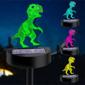 Acrylic 3D Dinosaur Solar Lawn Lamp Outdoor Projection Light Zpaxo Tyrannosaurus 1PCS China Mainland