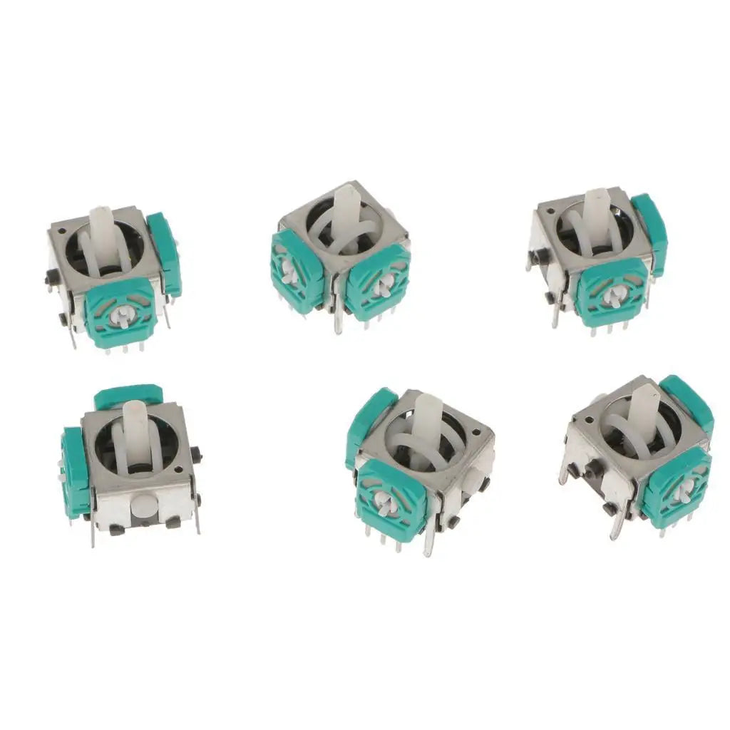 6x 3D Analog Joystick Stick Switch Replacement Nintendo Game Cube