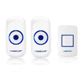 300M 110DB 36 Chime Wireless Doorbell Waterproof Remote EU US Plug Smart Door Bell Battery 1 Button 1 / 2 Receiver Zpaxo 1 button 2 receiver US