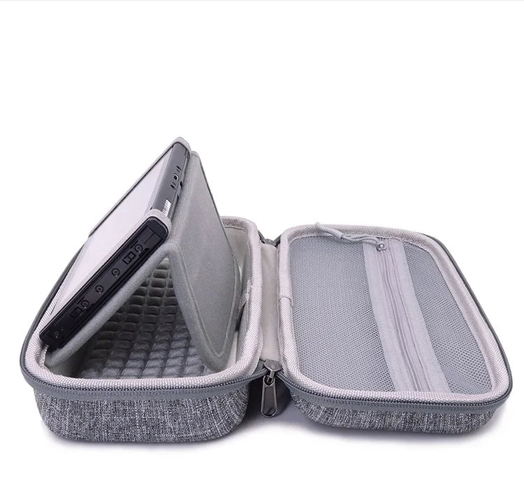 Grey Quanlity Switch Storage Bag EVA Protective Hard Case Travel Zpaxo