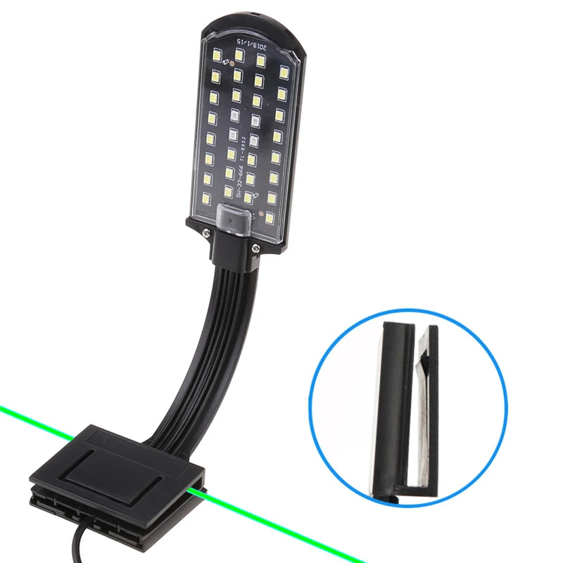 Simple LED Aquarium Lights Water Grass Plants Grow Light Fish Tank