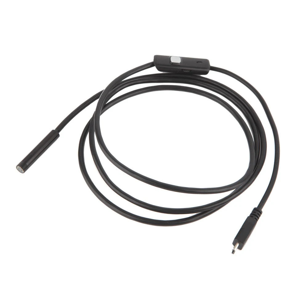 7mm Mini USB Endoscope Camera Waterproof HD Borescope Snake Inspection Tube Video Camera Adapter For Smartphone Computer Zpaxo