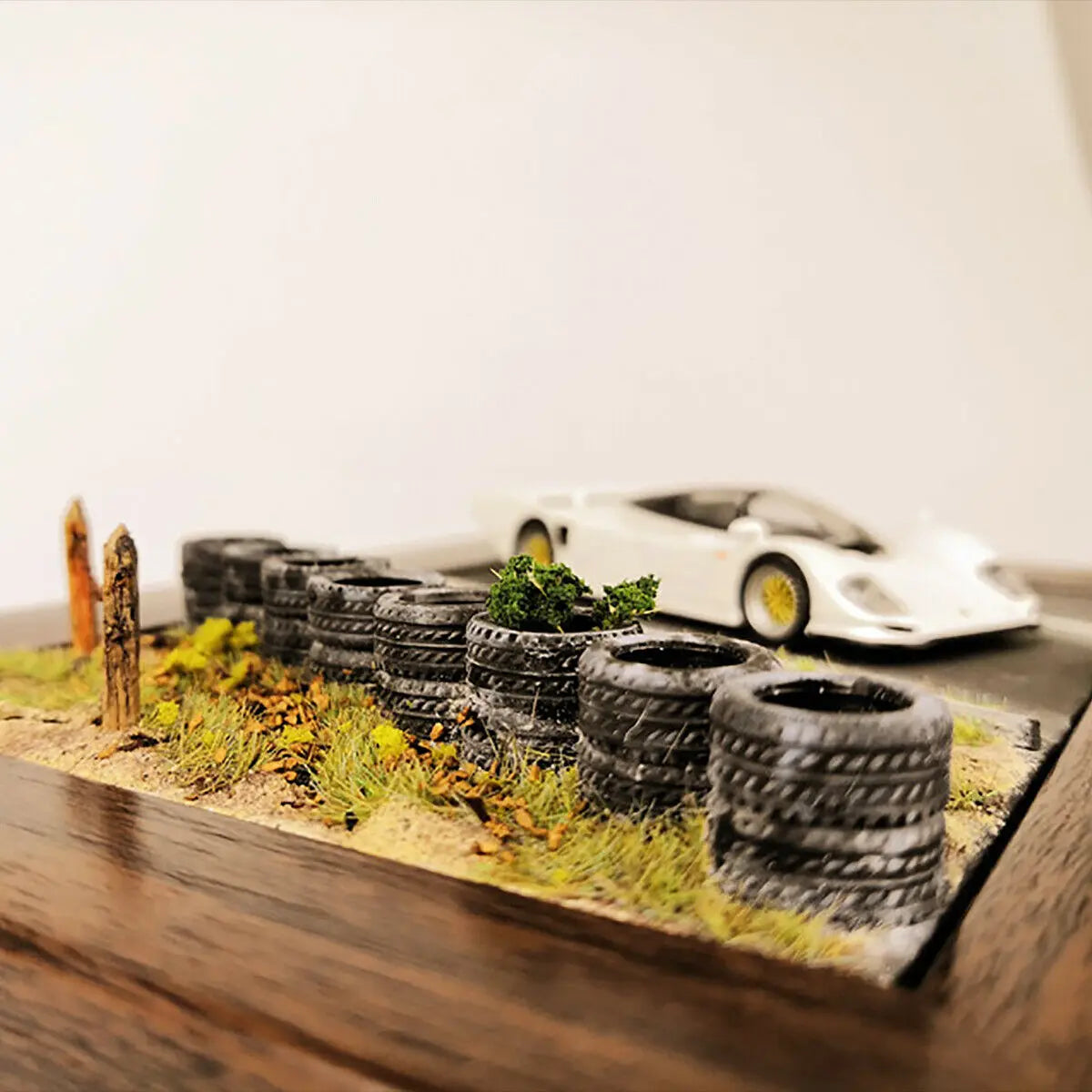 Box Wholesale 1 64 RC Car Runbber Tyre Model Tires Diorama Display