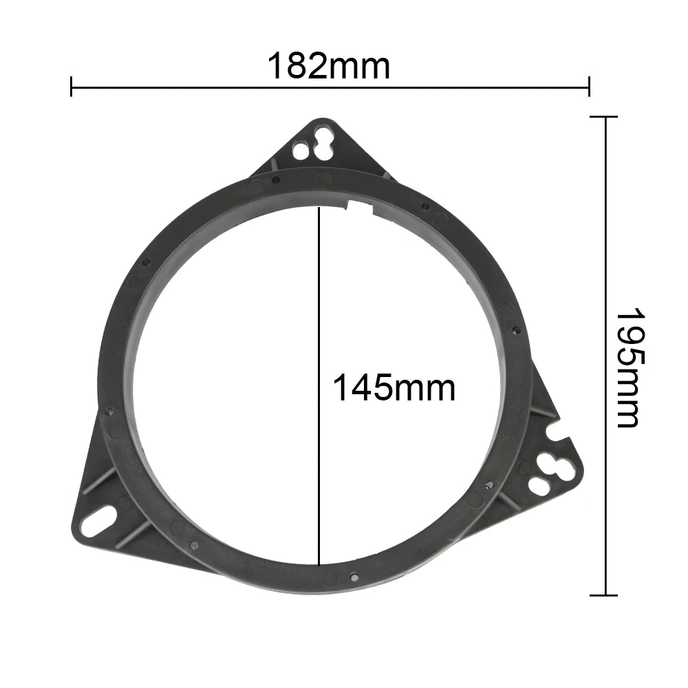6.5 inch Car Horn Mounts Washer Holder Loud Speaker Spacers Mat Pad Bracket Auto Accessories for TOYOTA NISSAN BYD Great Wall Zpaxo